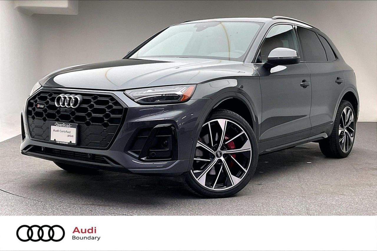 You can expect that this vehicle will feel like a brand new car with the Audi Certified :plus Program. The entails a 300 check-point service inspection, up to 5 years of factory warranty or 100,000KM from the original service date, 30-day/2000 KM exchange privilege, a FREE CarFax and 24/7 Roadside Assistance. Visit us at OpenRoad Audi Boundary and book a test drive with one of our Audi Brand Specialists! We look forward to seeing you soon!