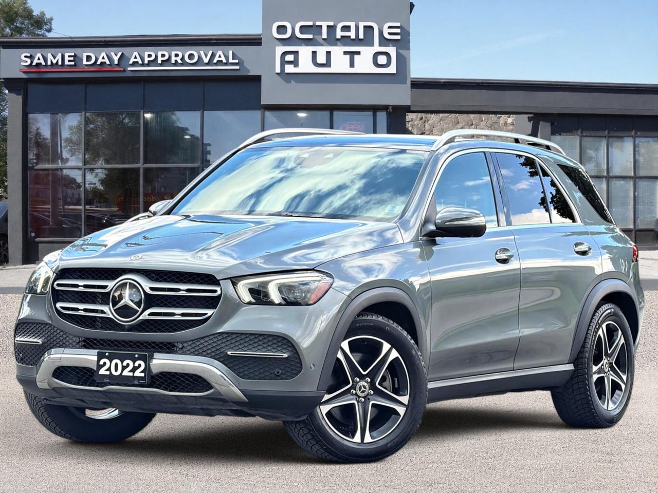 <p>Finance Price $52,895 Cash Price $54,395 |&nbsp;Accident free | 022 Mercedes-Benz GLE 450 4MATIC | Luxury SUV | AWD | 3.0L Turbo Hybrid | 362 horsepower | Panoramic sunroof | Navigation system | Blind spot monitoring | Backup camera | Collision mitigation system | Parking assist | Heated front seats | Power liftgate | Hands-free liftgate | Remote start | Leather steering wheel | Multi-zone climate control | Bluetooth connectivity | Premium synthetic seats | Power memory seats | LED headlights | Keyless entry with push start | Smooth acceleration | Refined driving dynamics | Strong all-weather capability | Premium comfort | Advanced safety technology | Spacious luxury SUV</p><p><br><br>Available Now at Octane Used Cars<br>1850 Lawrence Ave E, Scarborough, ON M1R 2Y4<br>Call us today to book your test drive.<br><br>CERTIFICATION<br>All our vehicles go through a comprehensive safety inspection that exceeds industry standards. Certification includes a full inspection, oil change, and professional detailing before delivery. Vehicles are not drivable if not certified and not e-tested. A certification package is available for $699. Trade-ins welcome. All vehicles are subject to HST, licensing fees, and a $22 OMVIC fee.<br><br>FINANCING<br>Good credit, bad credit, or no credit we can help. Instant approvals available with flexible plans tailored to your needs. Financing deals are subject to an admin fee.<br><br>WARRANTY<br>This vehicle qualifies for extended warranty options. Our team can help you choose the right coverage.<br><br>PRICE<br>At Octane Used Cars, we offer fair, transparent, no haggle pricing. We monitor the market to keep our vehicles priced below average, giving you the best deal with a no pressure buying experience.</p>