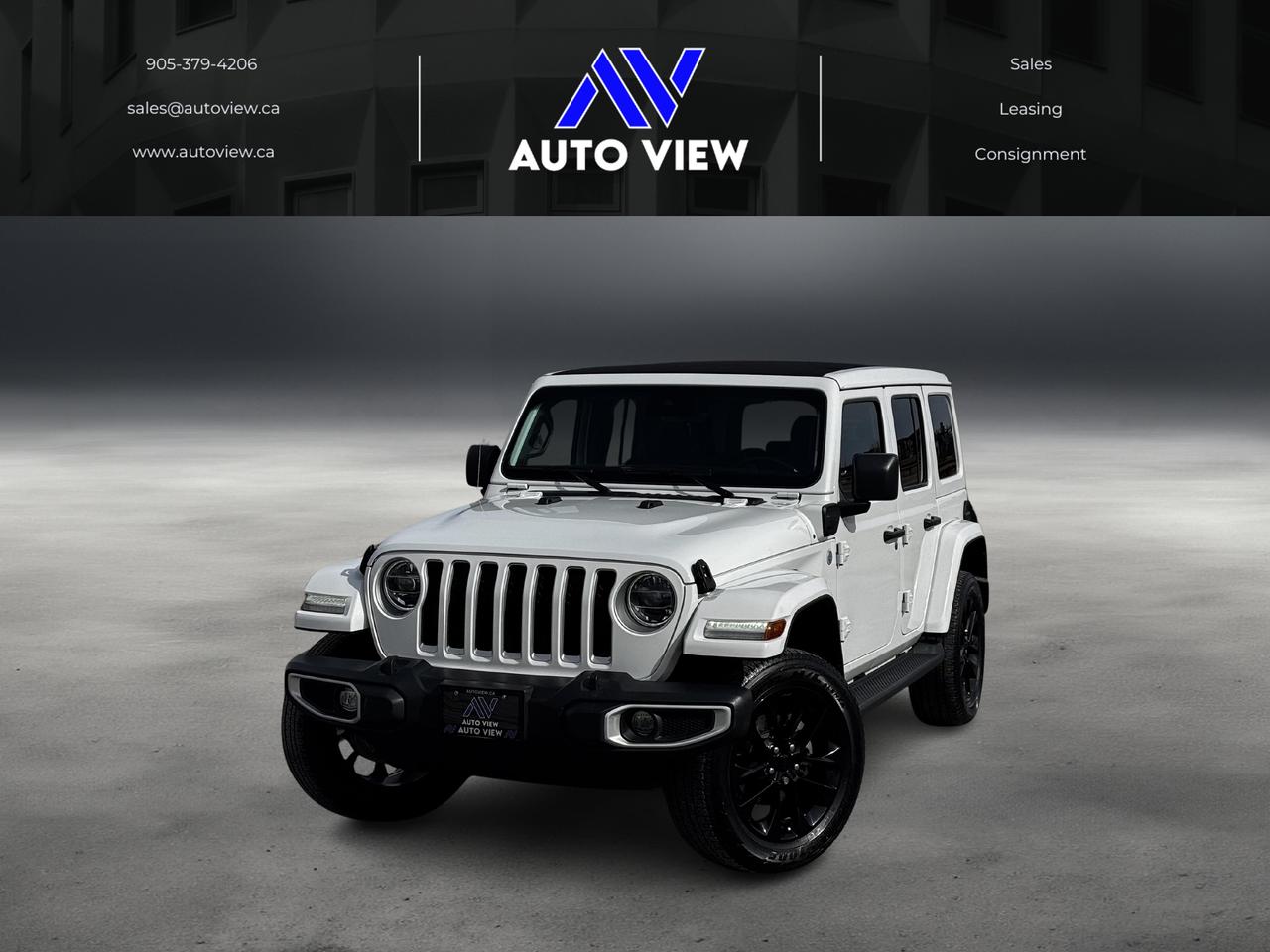2021 Jeep Wrangler Unlimited Sahara 4XE **HYBRID**DEALER SERVICED**