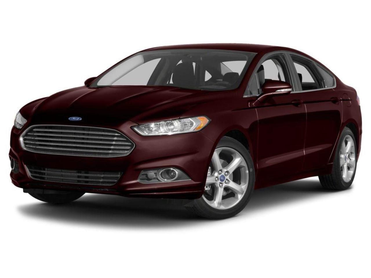 Recent Arrival!<br><br><br>6-Speed Automatic.<br><br>Red 2013 Ford Fusion SE 4D Sedan EcoBoost 2.0L I4 GTDi DOHC Turbocharged VCT 6-Speed Automatic FWD<br><br><br>Reviews:<br>  * Owners tend to rate the Fusion highly in most aspects of ride quality, performance, fuel mileage, comfort, and versatility. The higher-output turbo engines are favourites amongst enthusiasts, and the up-level feature content adds extra appeal. Many owners also love the high-tech touches, including the MyFord Touch display and the Ford Sync central command system. Source: autoTRADER.ca