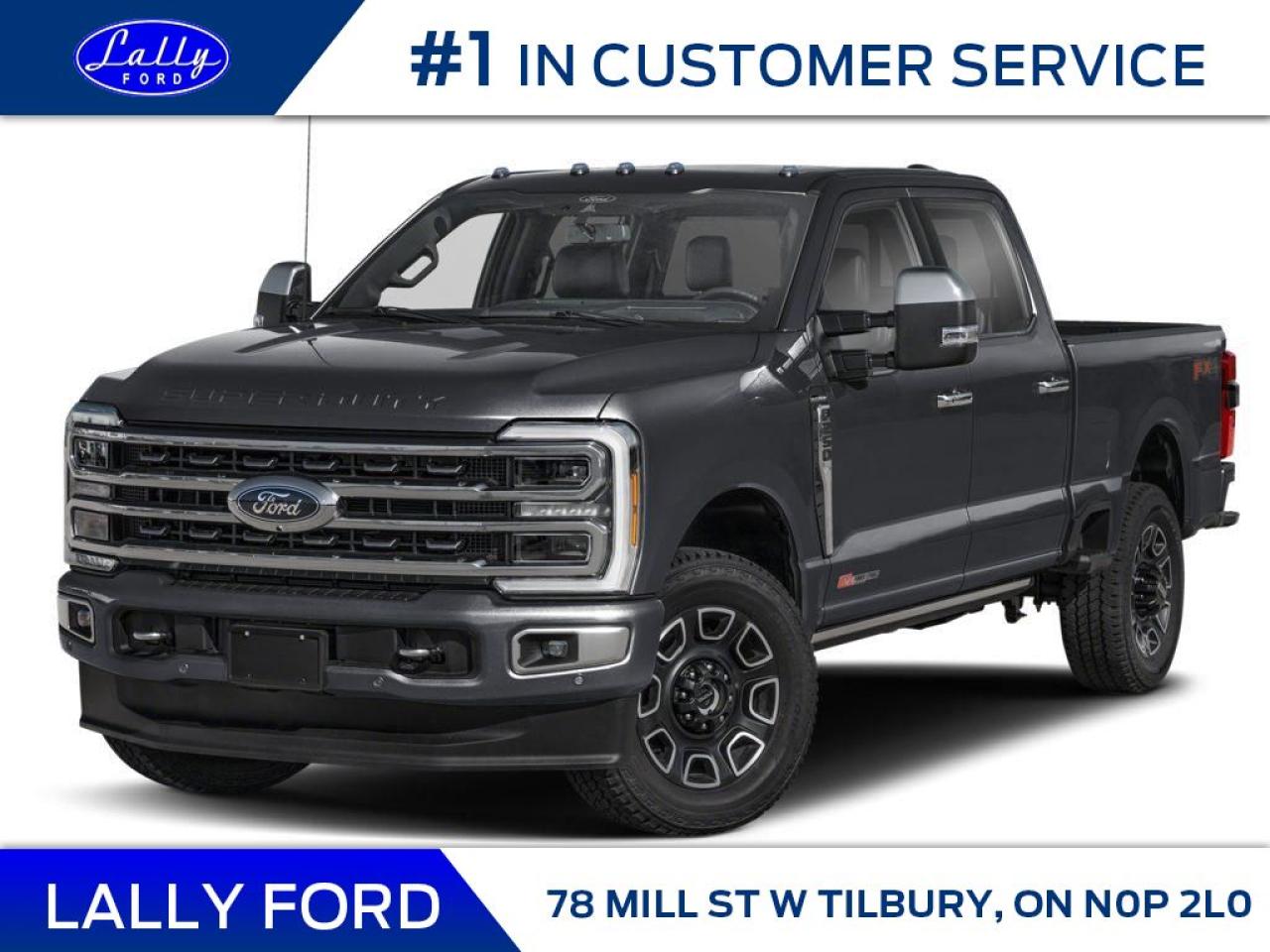 New 2025 Ford F-250 Platinum for sale in Tilbury, ON