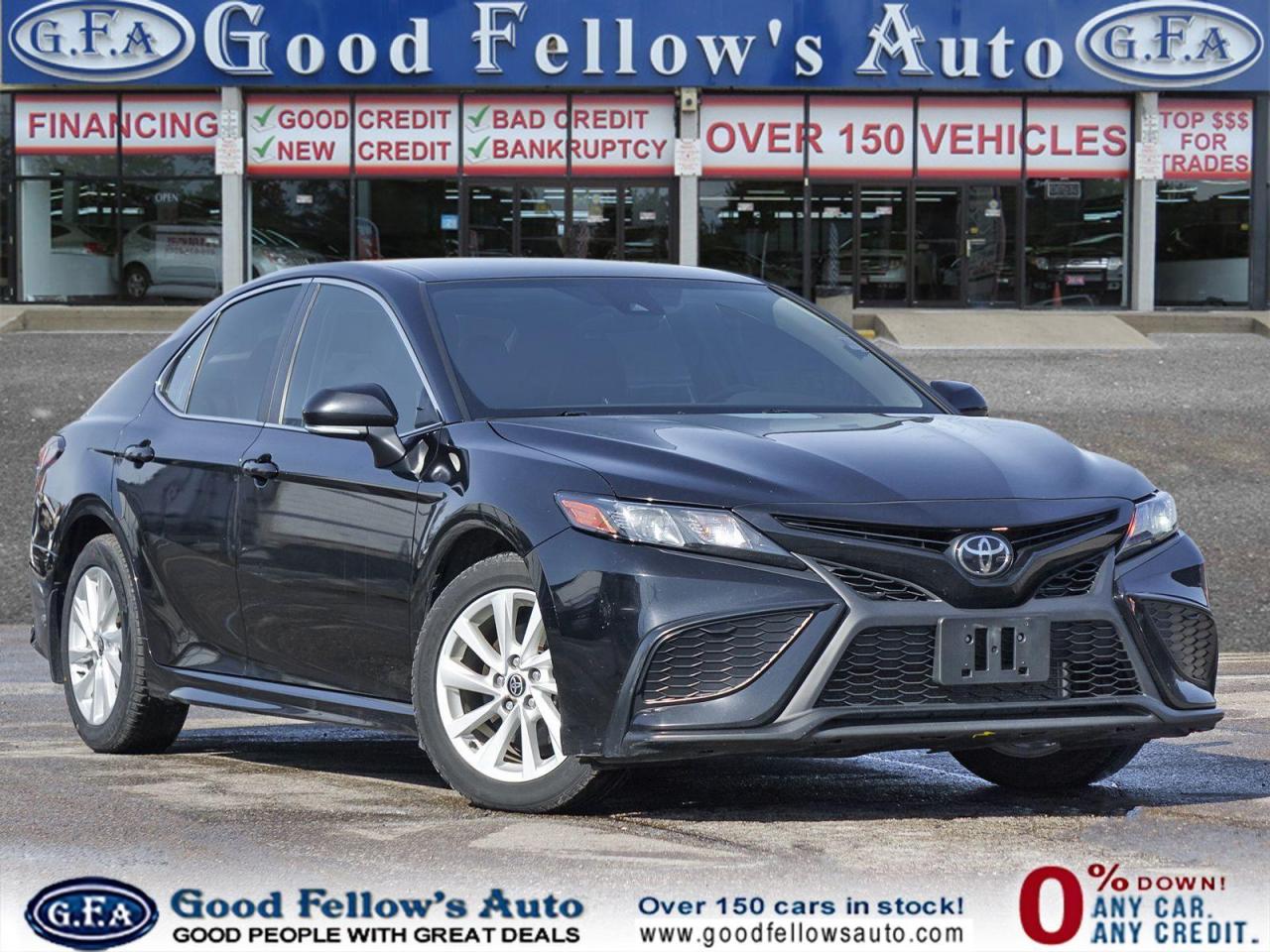 Used 2022 Toyota Camry SE MODEL, REARVIEW CAMERA, LEATHER & CLOTH, LANE D for sale in Toronto, ON