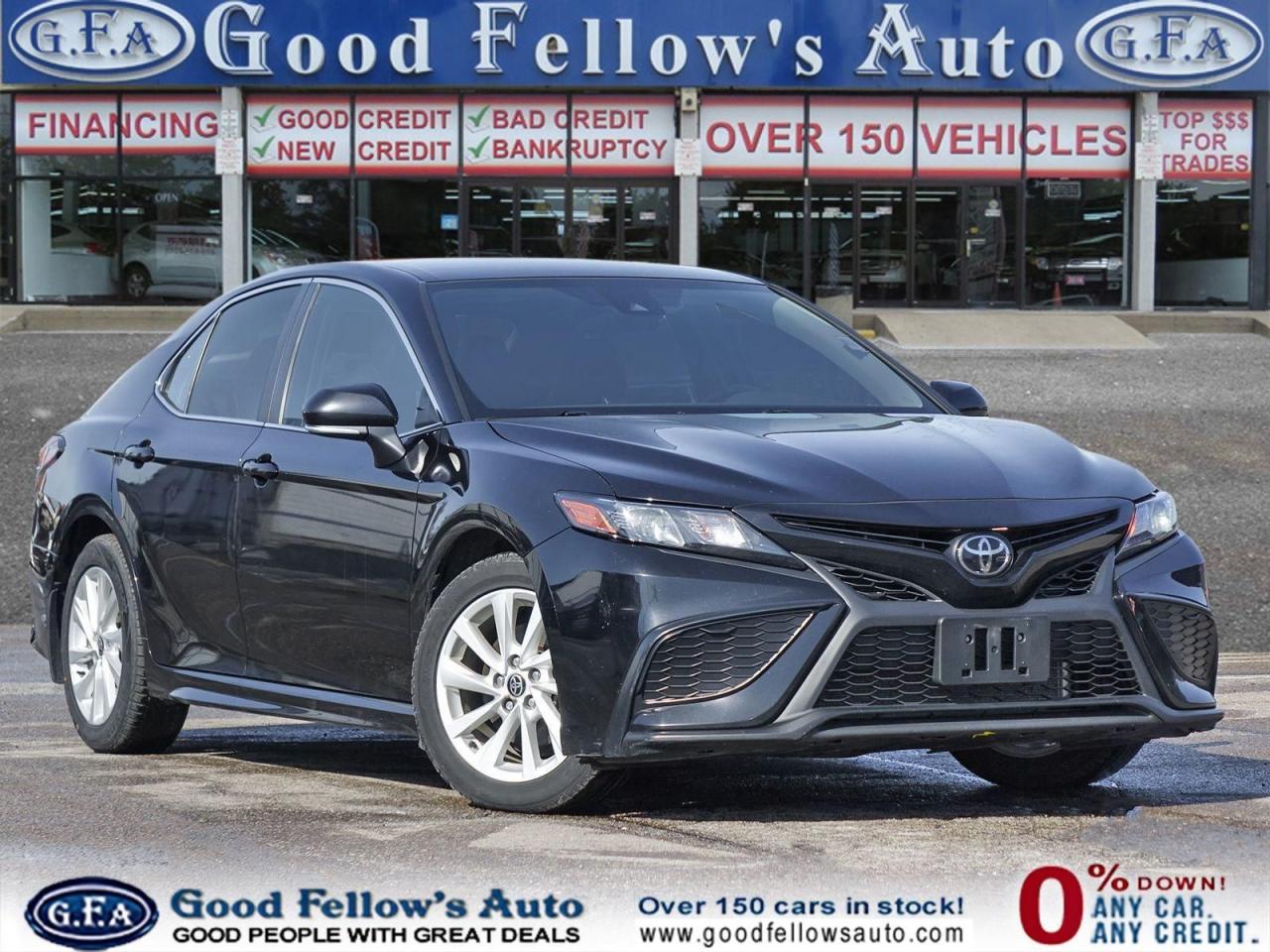 Used 2022 Toyota Camry SE MODEL, REARVIEW CAMERA, LEATHER & CLOTH, LANE D for sale in North York, ON