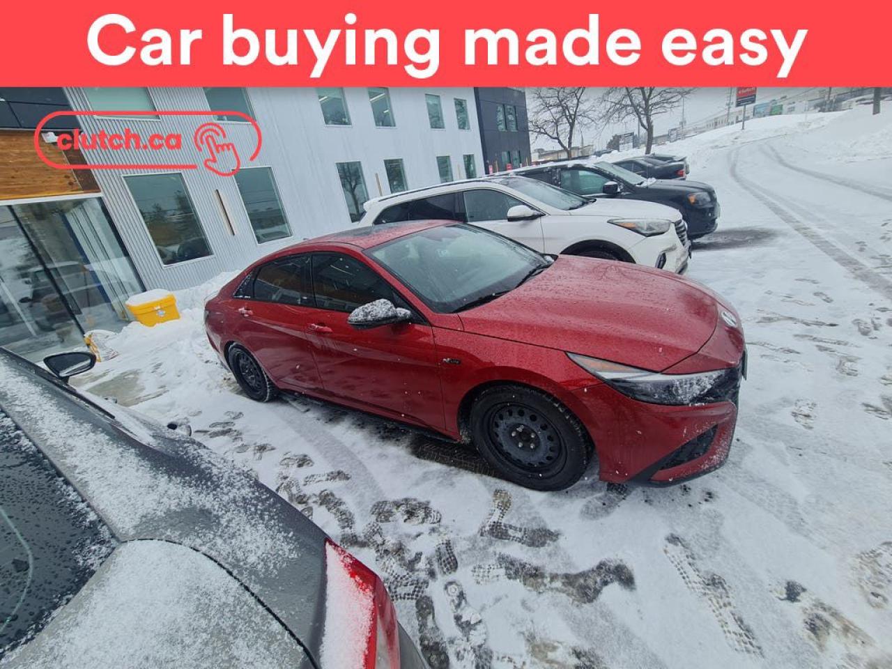 Used 2022 Hyundai Elantra N-Line w/ Apple CarPlay, Heated Front Seats, Rearview Cam for sale in Toronto, ON