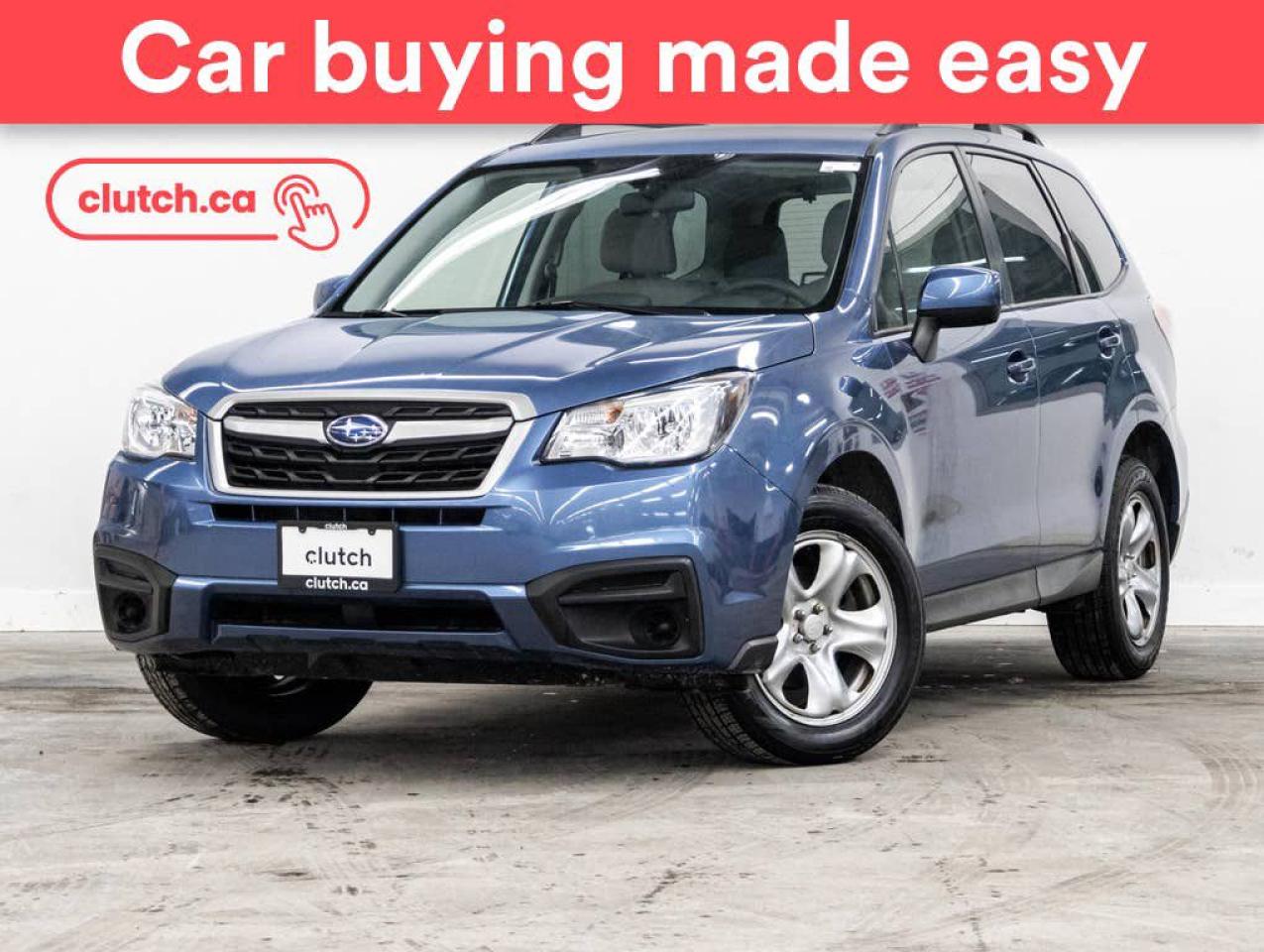 Used 2018 Subaru Forester 2.5i AWD w/ Rearview Cam, Cruise Control, Heated Front Seats for sale in Toronto, ON