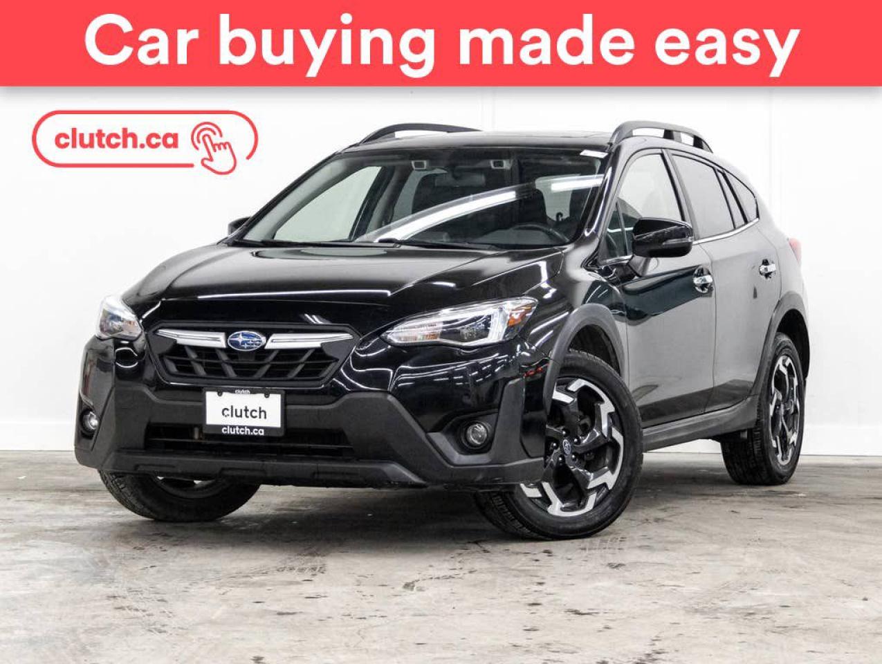 Used 2021 Subaru XV Crosstrek Limited AWD w/ Apple CarPlay & Android Auto, Power Moonroof, Rearview Cam for sale in Toronto, ON