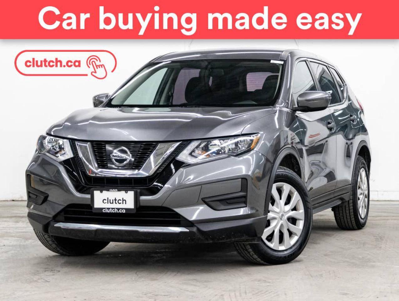 Used 2017 Nissan Rogue S AWD w/ Rearview Cam, Cruise Control, Heated Front Seats for sale in Toronto, ON