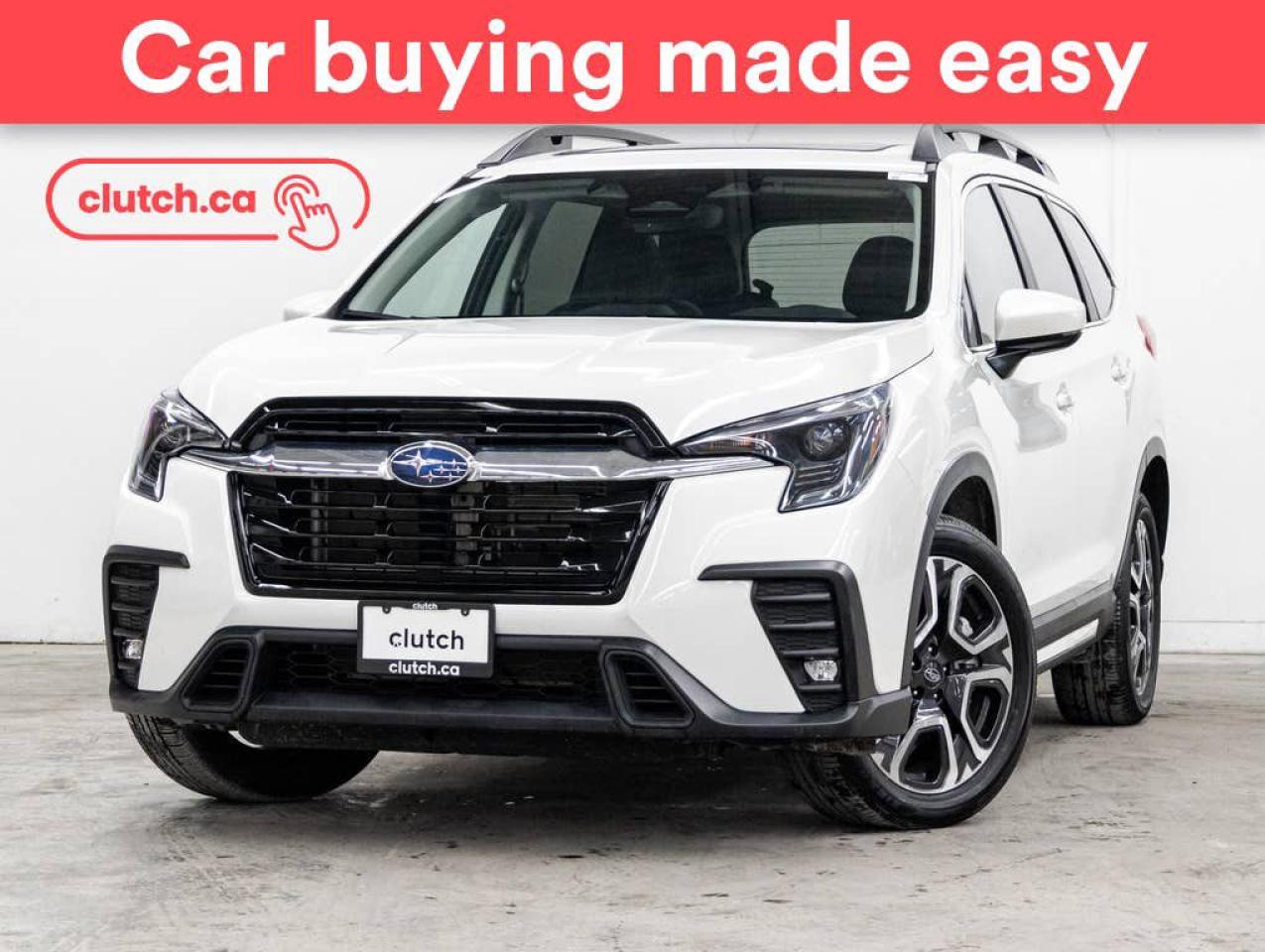 Used 2024 Subaru ASCENT Limited AWD w/ Apple CarPlay & Android Auto, Panoramic Moonroof, Rearview Camera for sale in Toronto, ON