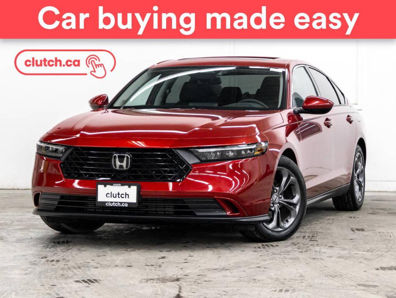 Used 2023 Honda Accord EX w/ Apple CarPlay & Android Auto, Power Moonroof, Rearview Cam for sale in Toronto, ON