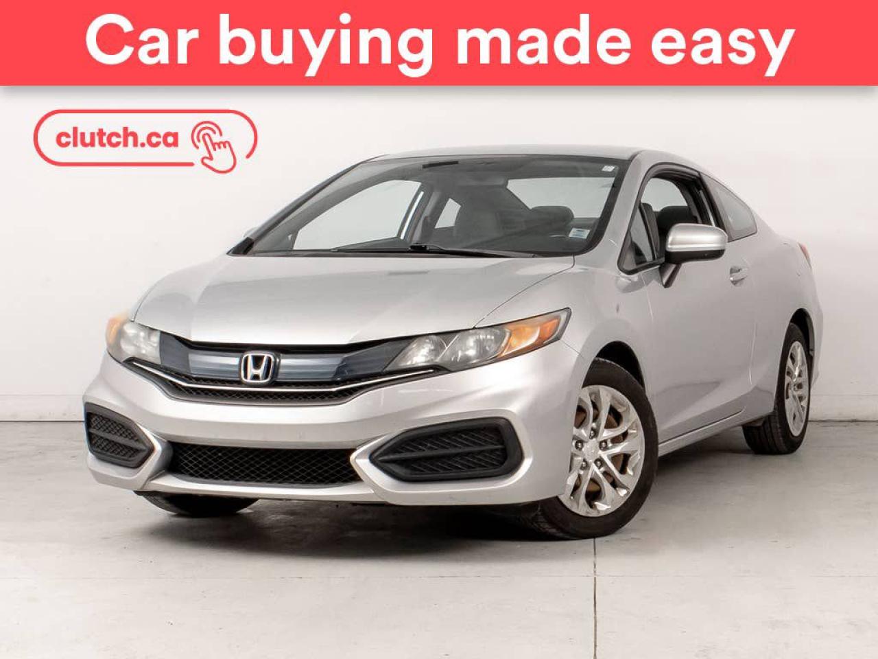 Used 2015 Honda Civic LX w/ Cruise Control, Bluetooth, Backup Cam for sale in Bedford, NS