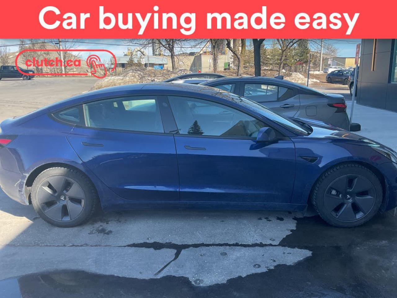 Used 2021 Tesla Model 3 Standard Range Plus w/ Autopilot, Nav, Glass Roof for sale in Toronto, ON