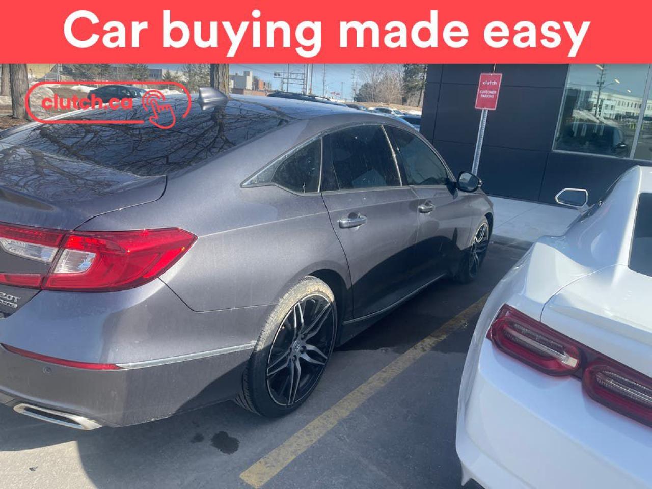 Used 2022 Honda Accord Touring w/ Apple CarPlay, Heated Front Seats, Rearview Cam for sale in Toronto, ON