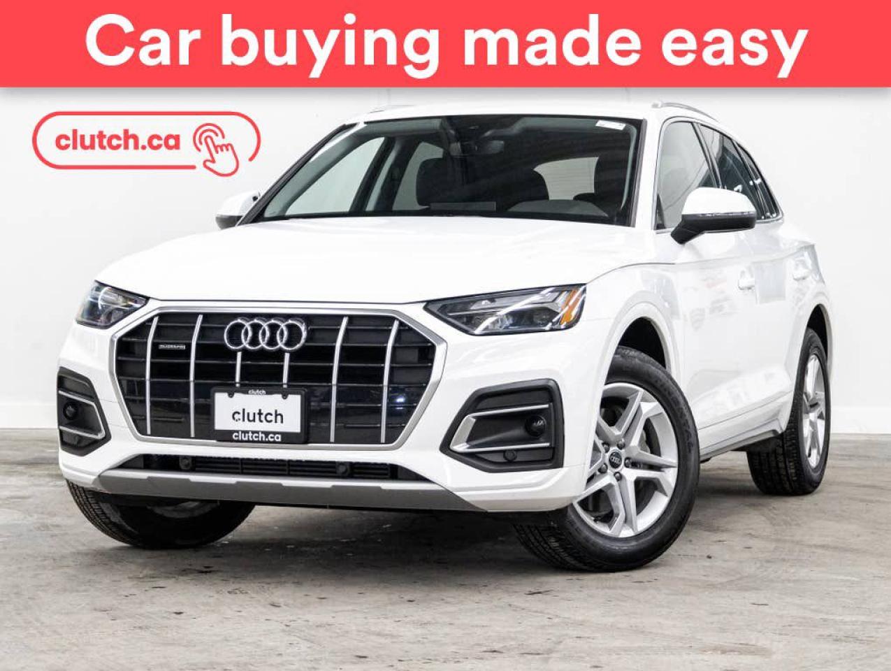 Used 2022 Audi Q5 Komfort AWD w/ Apple CarPlay, Rearview Cam, Tri-Zone A/C for sale in Toronto, ON