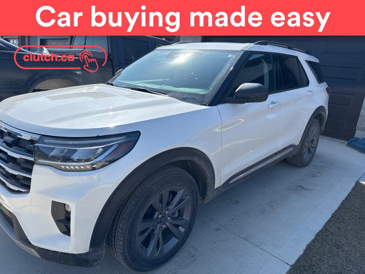 Used 2025 Ford Explorer ACTIVE  w/ Apple CarPlay & Android Auto, Power Moonroof, Rearview Cam for sale in Toronto, ON