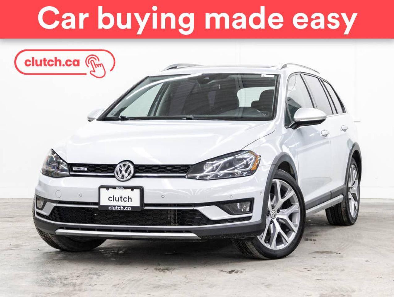 Used 2018 Volkswagen Golf Alltrack 1.8 TSI AWD w/ Driver Assistance Pkg w/ Apple CarPlay & Android Auto, Nav, Panoramic Moonroof for sale in Toronto, ON