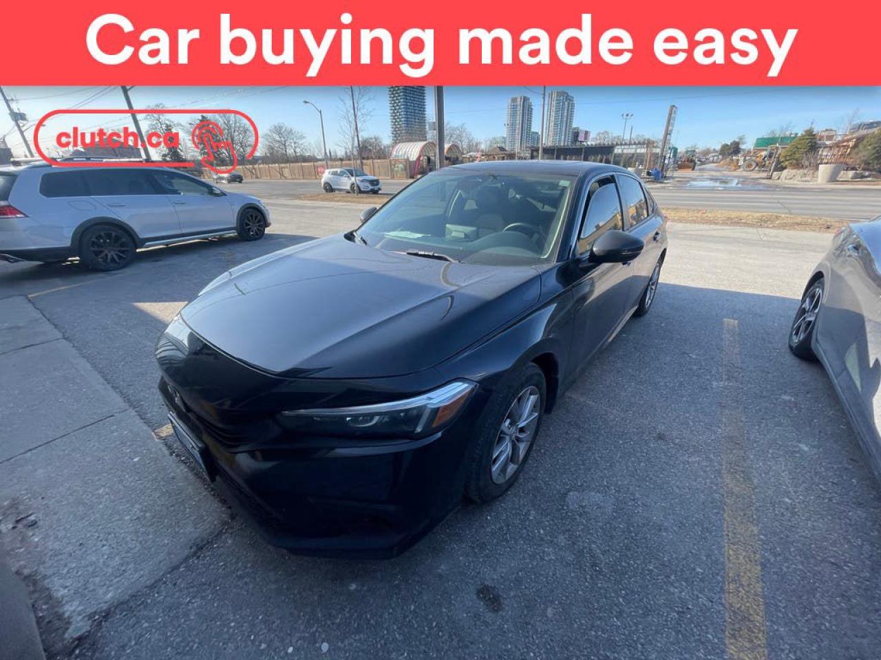 Used 2022 Honda Civic EX w/ Apple CarPlay & Android Auto, Power Moonroof, Rearview Cam for sale in Toronto, ON