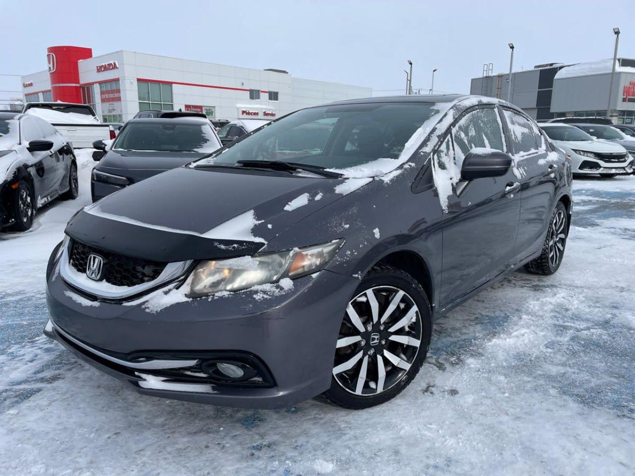 Used 2015 Honda Civic Touring Navi | Leather | Sunroof | Backup Camera | Heated Seats for sale in Waterloo, ON