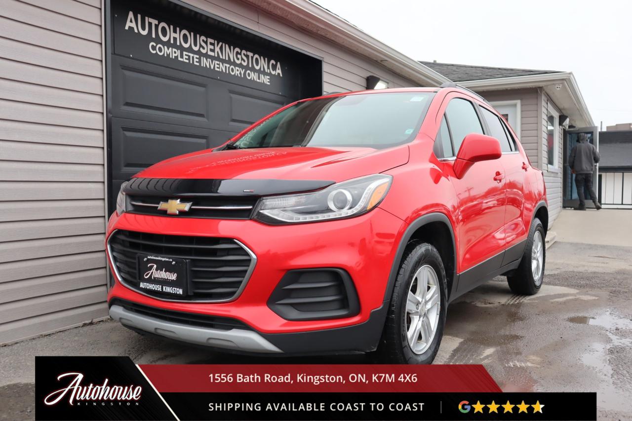 The 2018 Chevrolet Trax LT is packed with  1.4L Turbocharged Inline 4-cylinder engine getting  9.8 L/100 km city / 7.8 L/100 km highway mileage. Heated front seats, Chevrolet MyLink® infotainment system with a 7-inch touchscreen display, Apple CarPlay® and Android Auto compatibility, Bluetooth® hands-free phone and audio streaming, Remote start system, Rearview camera with dynamic guidelines and so much more. This vehicle also comes with a clean CARFAX.<p>**PLEASE CALL OR TEXT TO BOOK YOUR TEST DRIVE! THIS WILL ALLOW US TO HAVE THE VEHICLE READY BEFORE YOU ARRIVE. THANK YOU!**</p>

<p>WE FINANCE!! Click through to AUTOHOUSEKINGSTON.CA for a quick and secure credit application!<p>

<p> <strong> Fees Associate with vehicle Purchase at Autohouse </strong> <p>
<p>  All vehicles sold at Autohouse Kingston are subject to a $699 Administration Fee. In order to comply with Ontario Legislation this fee will get a different title depending on the deal structure. </p>
<p> <strong> On Financed Deals: </strong>  We must call this a Finance Fee. It will be a separate line item on the documentation. This fee has already been included with any payment quote advertised by Autohouse Kingston. </p>
<p> <strong>  On Cash Deals: </strong>We must call this a Cash Purchase Surcharge. It will be added to the selling price of the vehicle on the documentation.  </p>

<p> <strong> OMVIC FEE </strong> </p>
<p> Ontario Motor Vehicle Industry Council <strong>charges each person in Ontario $12.50 when they make a vehicle purchase.</strong> This is added to a compensation fund with OMVIC. Should a motor vehicle dealer act in bad faith or outside of legislative guidelines OMVIC will seek action on the clients behalf. </p>

<p> <strong> Licensing Fee </strong> </p>
<p> Autohouse Kingston will facilitate the registration of your new vehicle with Service Ontario. We simply ask to be reimbursed for the cost of registration. This is a common practice when purchasing a vehicle.  <strong> $32 </strong> to attach your existing license plates to your new vehicle. <strong> $59 </strong> to purchase and register new license plates to your new vehicle. Heavy-duty and Commercial Vehicles have varying costs of registration depending on weight and usage. 


<p><strong> Autohouse Kingston Inclusions Explained </strong> </p>
<p><strong> Safety Inspection </strong> Autohouse Kingston will perform an Ontario Safety Standards Inspection on each vehicle at time of sale. Any repairs required to meet Ontario Safety Standards will be done at the expense of Autohouse Kingston and are included in our advertised price. </p>
<p><strong> Oil Change</strong> Autohouse Kingston will change the engine oil and filter on each vehicle at the time of sale. </p>
<p><strong> Keys </strong> Autohouse Kingston guarantees at least 1 operational key with each vehicle. In the case that a client would like additional keys they will be made available at our industry wholesale pricing. </p>
<p><strong> Vehicle History</strong> CarFax Vehicle History Reports are readily available on our website with every vehicle listing. If for some reason this report does now show, just ask. We are happy to provide clients with everything required for them to make an informed decision. </p>
<p><strong> Fuel  & Detail </strong> Each vehicle will be delivered to its new owner with at least half a tank of fuel and will be fully detailed prior to the client taking delivery. </p>


<p>Autohouse Kingston is a locally-owned family business that has served Kingston and the surrounding area for more than 30 years. We operate with transparency and provide family-like service to all our clients. At Autohouse Kingston we work with more than 20 lenders to offer you the best possible financing options. Please ask how you can add a warranty and vehicle accessories to your monthly payment.</p>

<p>We are located at 1556 Bath Rd, just east of Gardiners Rd, in Kingston. Come in for a test drive and speak to our sales staff, who will look after all your automotive needs with a friendly, low-pressure approach. Get approved and drive away in your new ride today!</p>


<p>Office - 613-634-3262</p>

<p>Kyle Hollett (Sales) - Extension 104 - Cell - 613-985-5953; kyle@autohousekingston.ca</p>


<p>Arham Amirullah (Finance Manager) - Extension 103 - Cell - 613-360-2780; arham@autohousekingston.ca</p>