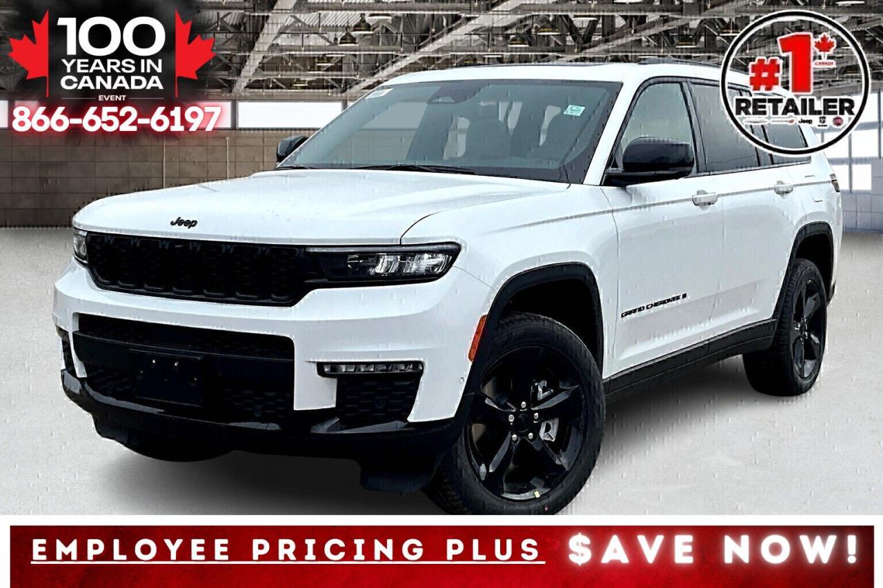 New 2025 Jeep Grand Cherokee L LIMITED 4X4 | LuxTech2 | PanoRoof | Black Pkg for sale in Mississauga, ON