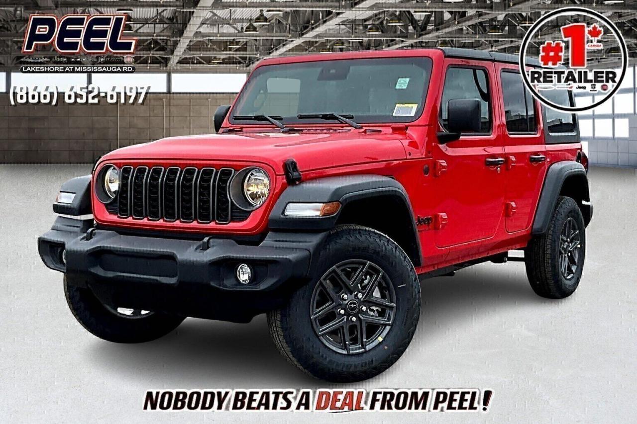 New 2025 Jeep Wrangler SPORT S 4 DOOR | Hardtop | Heated Seats & Wheel for sale in Mississauga, ON
