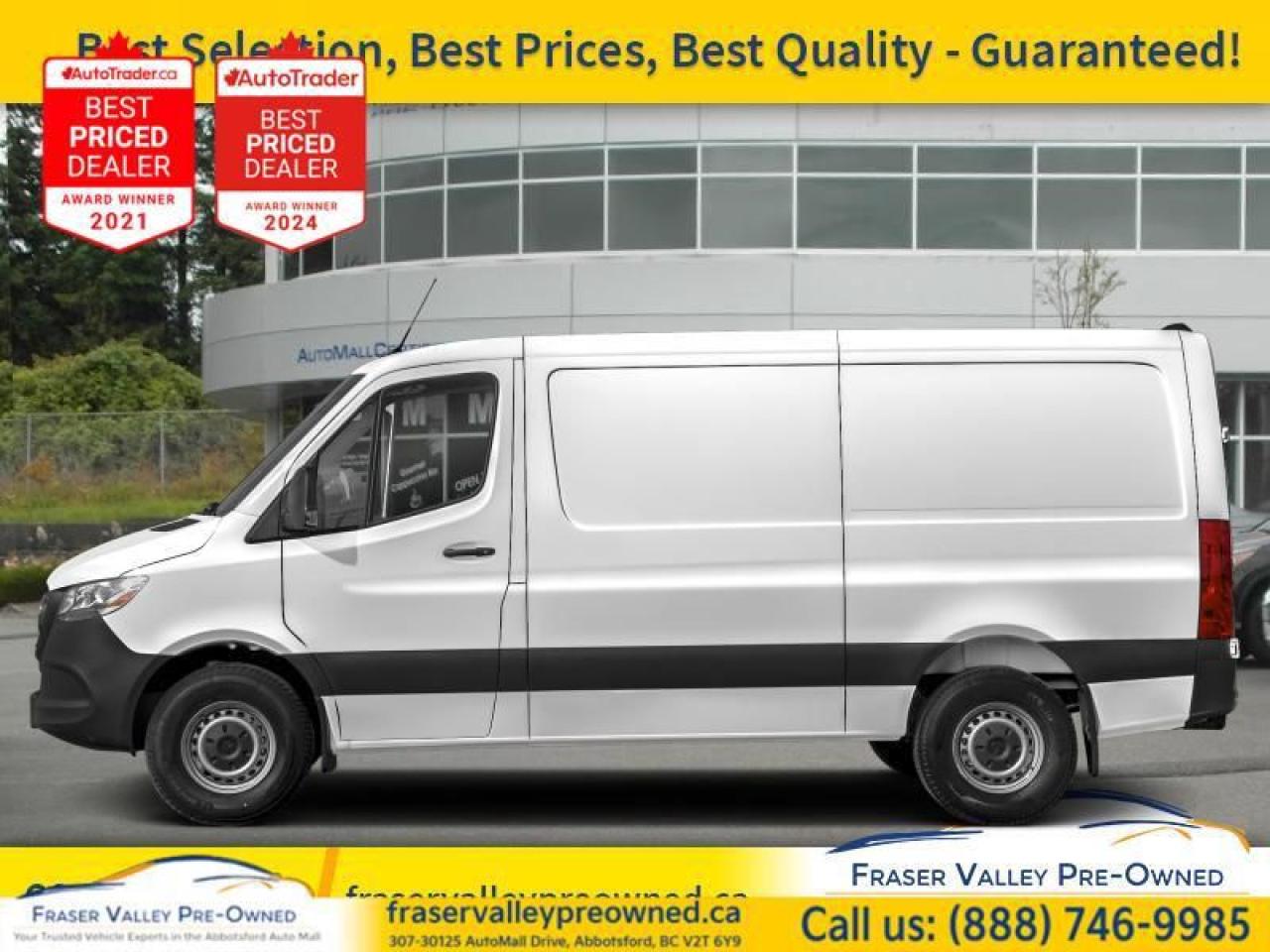 Used 2020 Mercedes-Benz Sprinter Cargo Van 2500 High Roof V6 144 4x4  5-Passenger, AWD, Rare! for sale in Abbotsford, BC