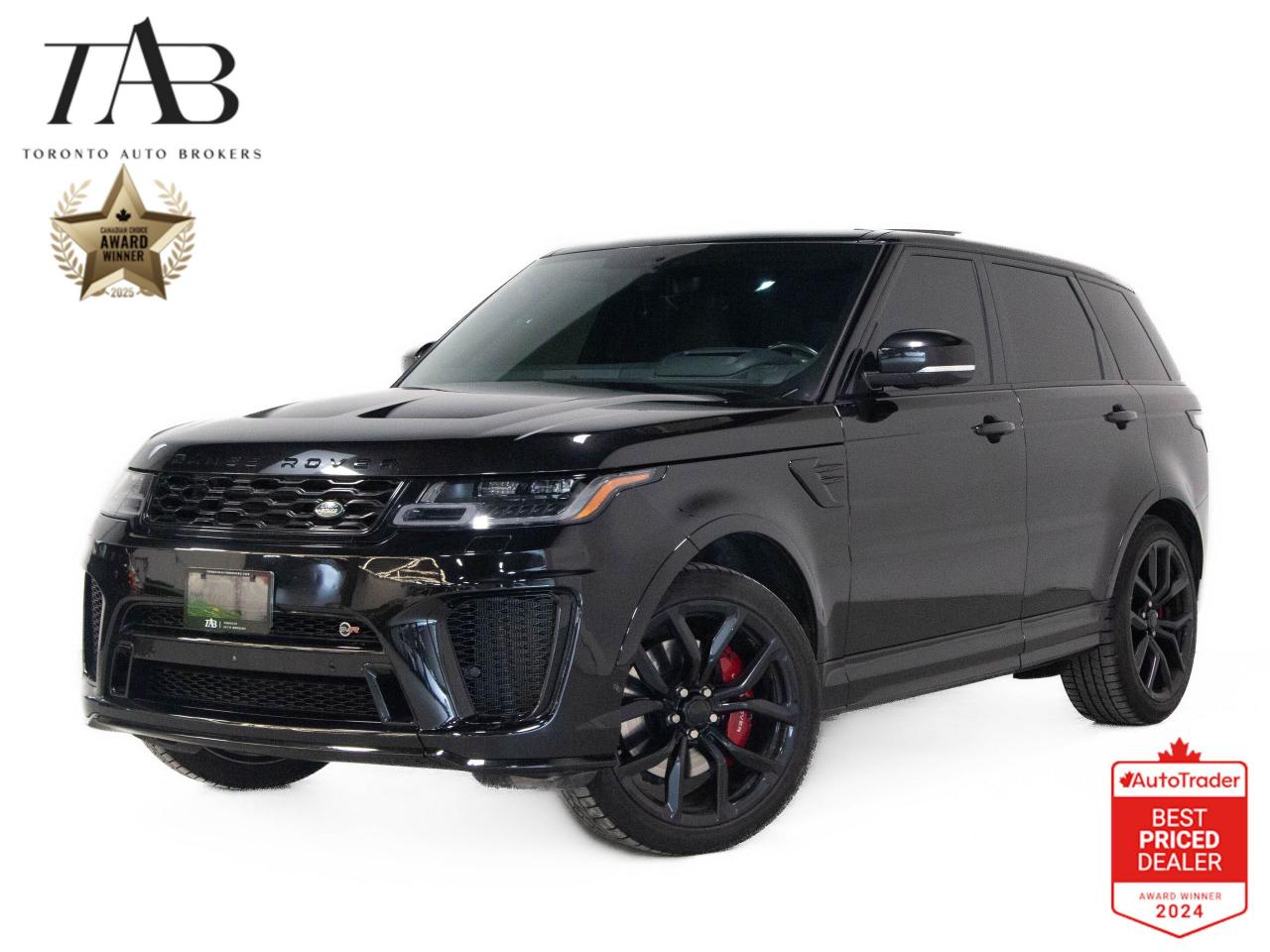 Used 2018 Land Rover Range Rover Sport SVR | HUD | PANO |  | 22 IN WHEELS for sale in Vaughan, ON