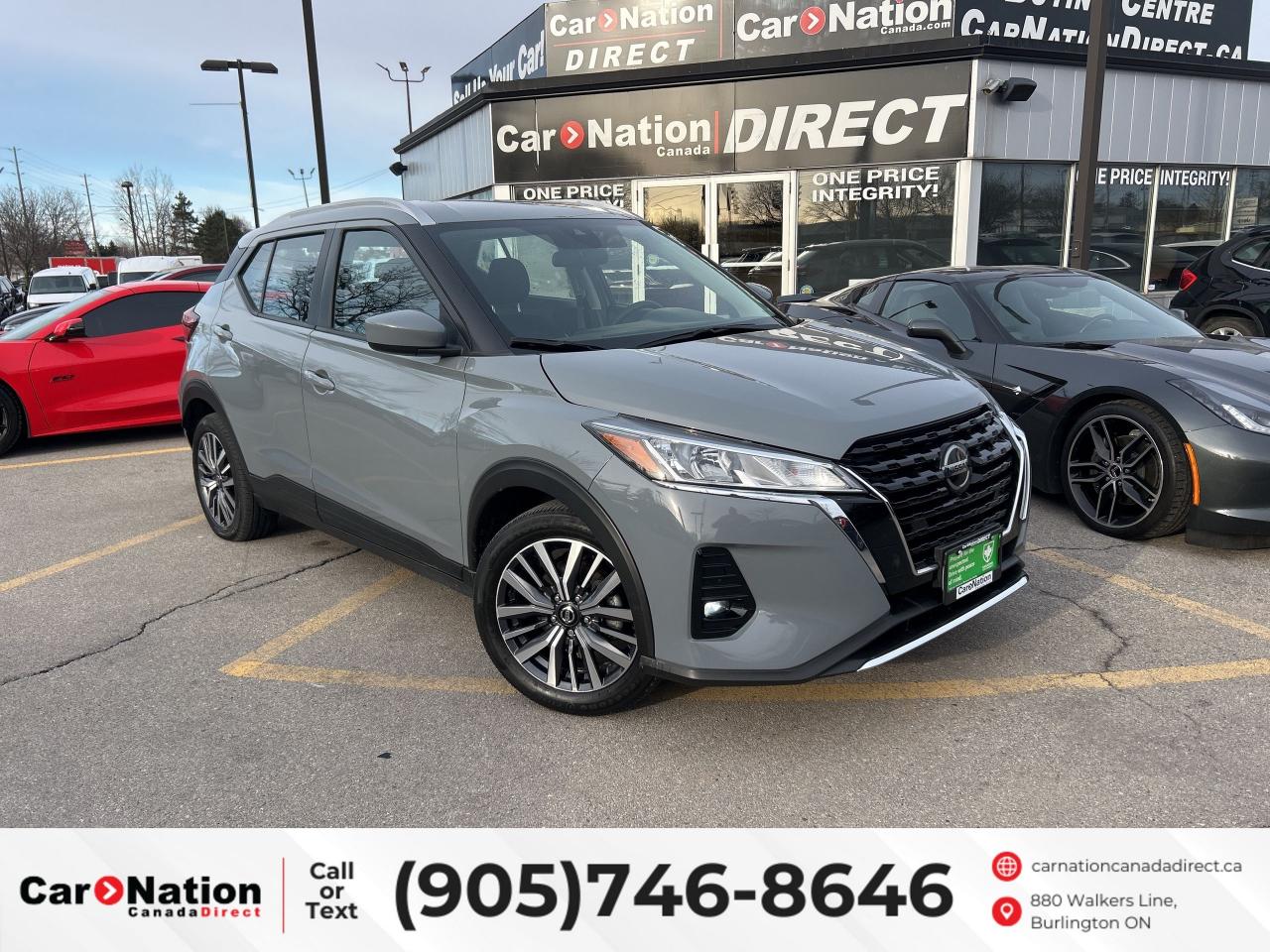 Used 2021 Nissan Kicks SV | TOUCHSCREEN | REAR CAM | WE WANT YOUR TRADE! for sale in Burlington, ON