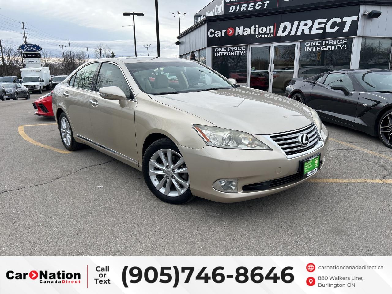 Used 2012 Lexus ES 350 V6 | LEATHER | SUNROOF | NAV | OPEN SUNDAYS for sale in Burlington, ON