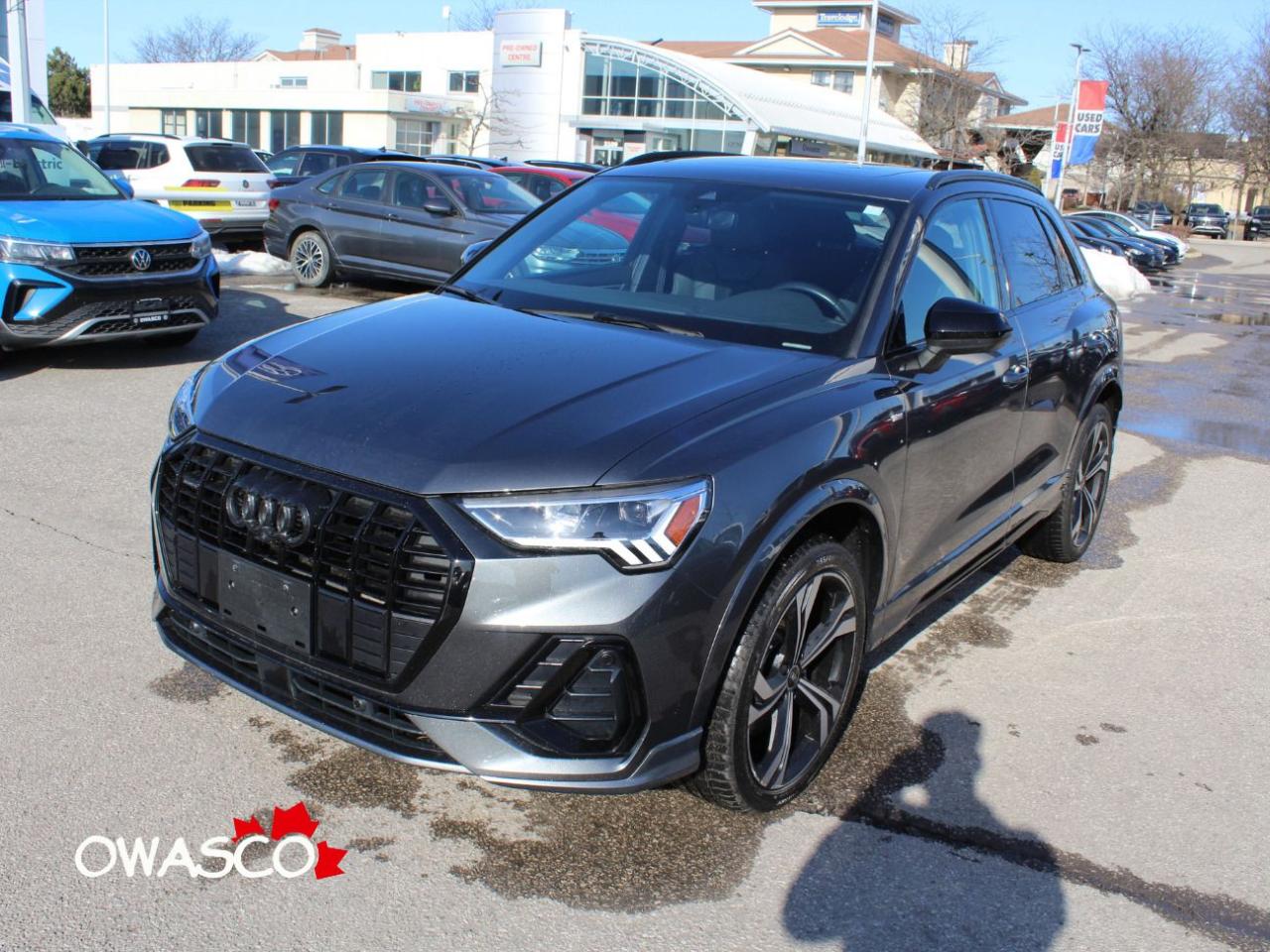 Used 2021 Audi Q3 2.0T Technik! Great kms! Off Lease! Clean CarFax! for sale in Whitby, ON