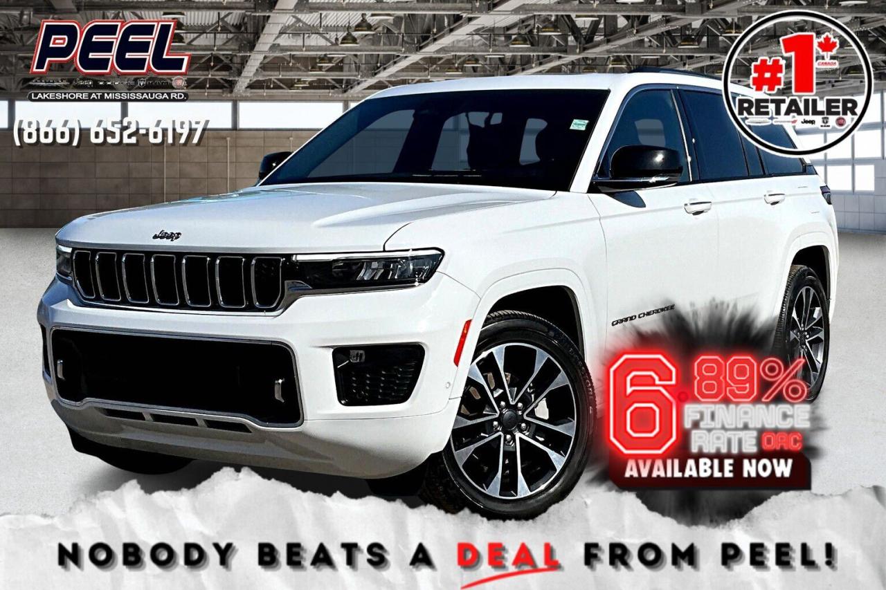 Used 2022 Jeep Grand Cherokee Overland | McIntosh | LuxTech | Massage Seats |4X4 for sale in Mississauga, ON