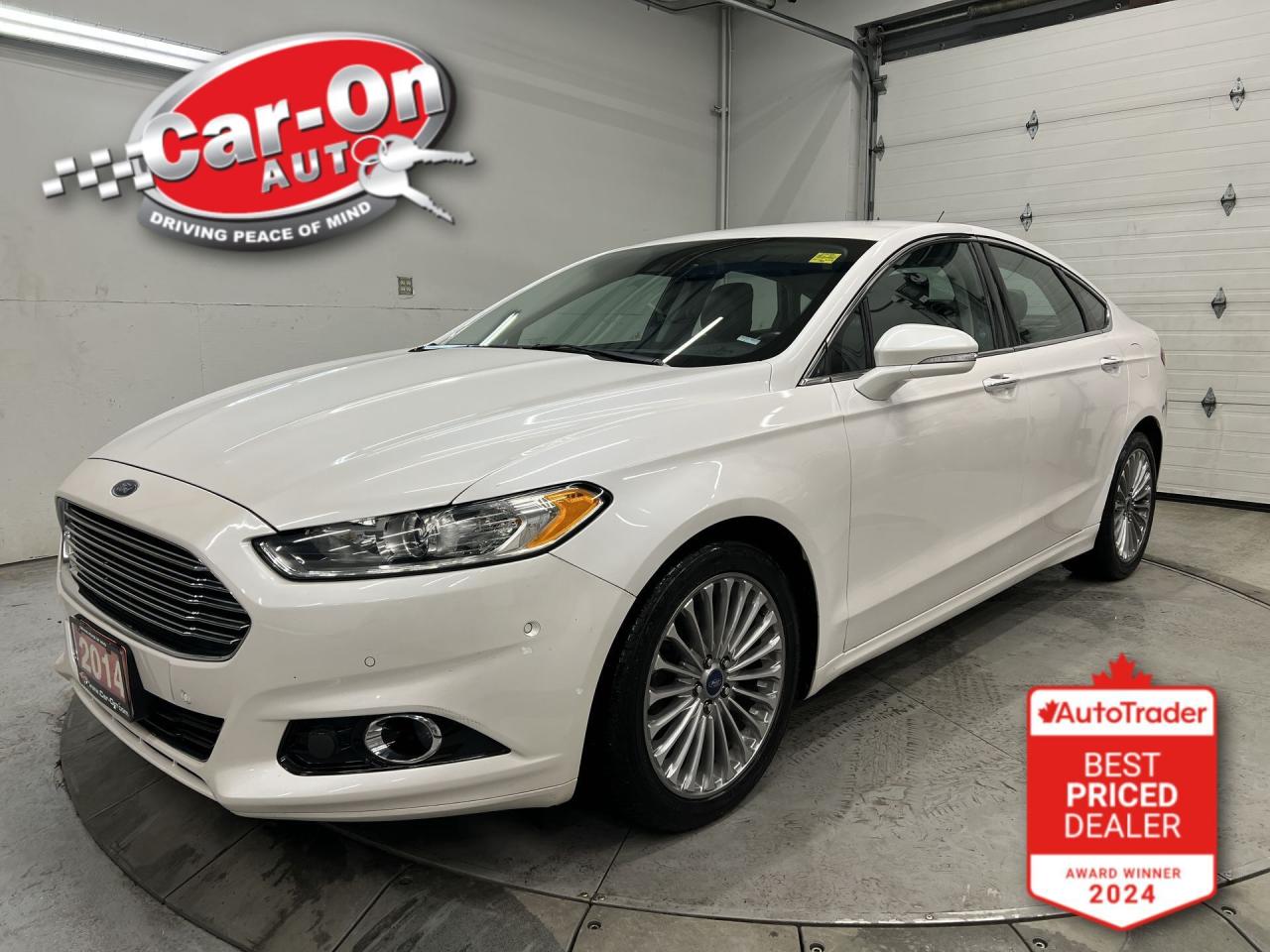 Used 2014 Ford Fusion TITANIUM | ALL-WHEEL DRIVE | LEATHER | BLIND SPOT for sale in Ottawa, ON