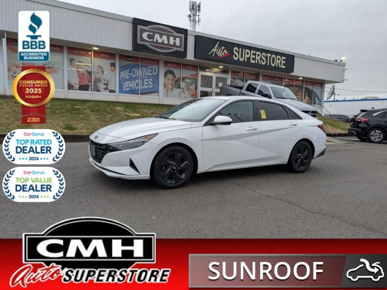 2021 Hyundai Elantra Preferred w/Sun & Tech Package IVT  **SUNROOF**