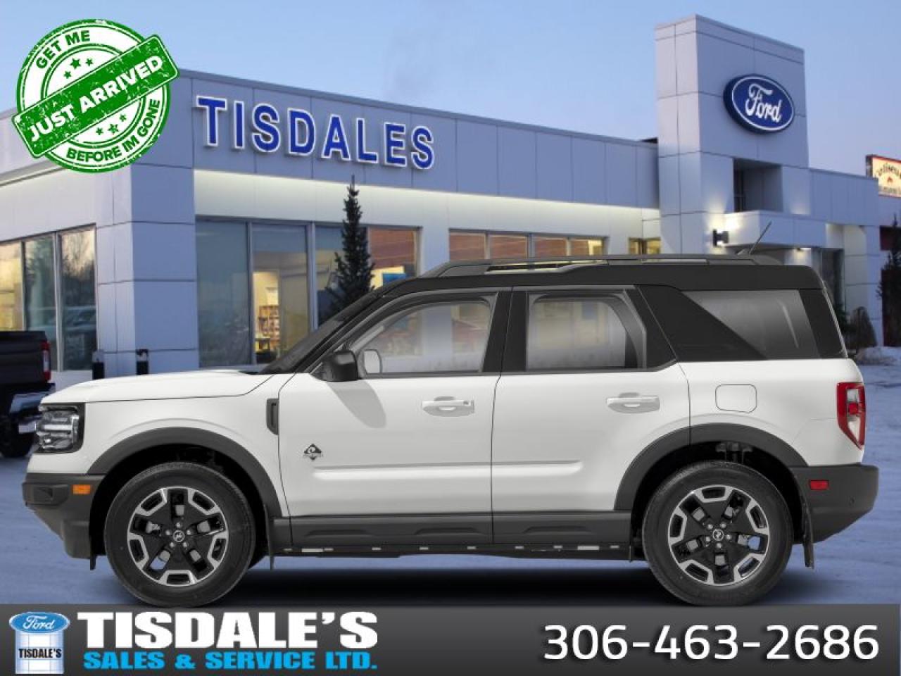 Used 2024 Ford Bronco Sport - Low Mileage for sale in Kindersley, SK