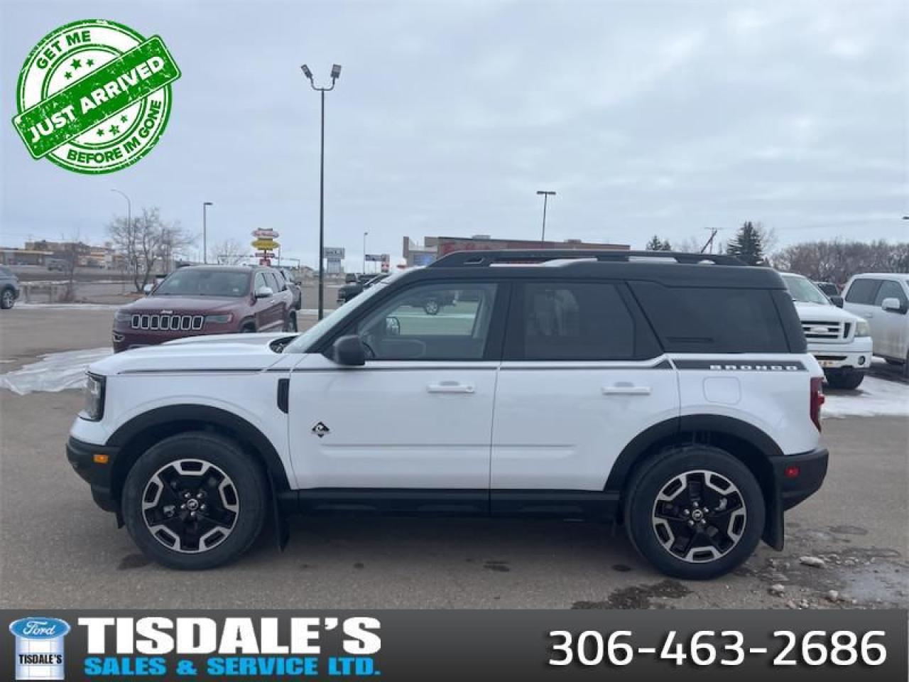 Used 2024 Ford Bronco Sport - Low Mileage for sale in Kindersley, SK
