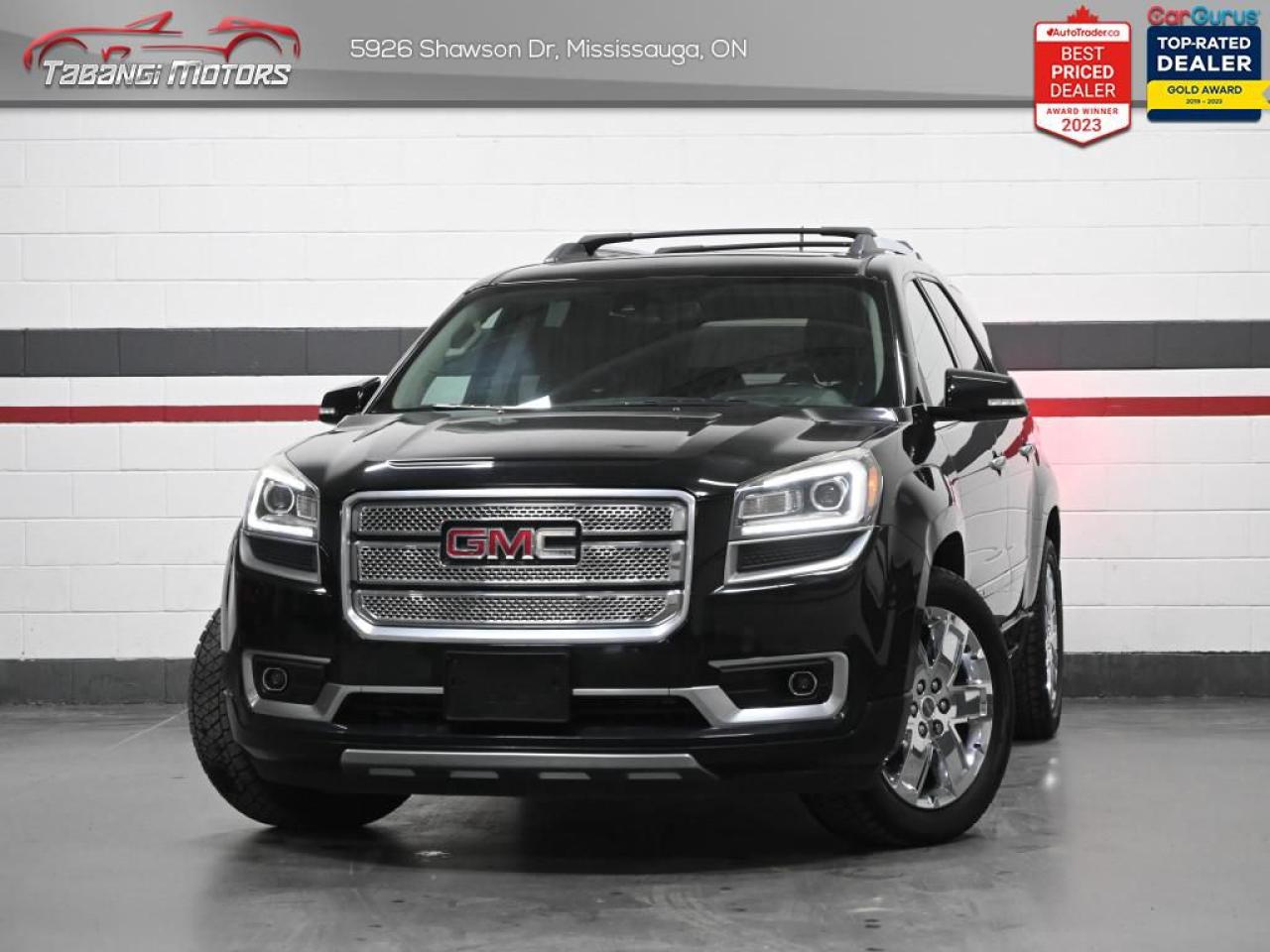 Used 2016 GMC Acadia Denali  7 Passenger HUD Leather BOSE Navigation Panoramic Roof Remote Start for sale in Mississauga, ON