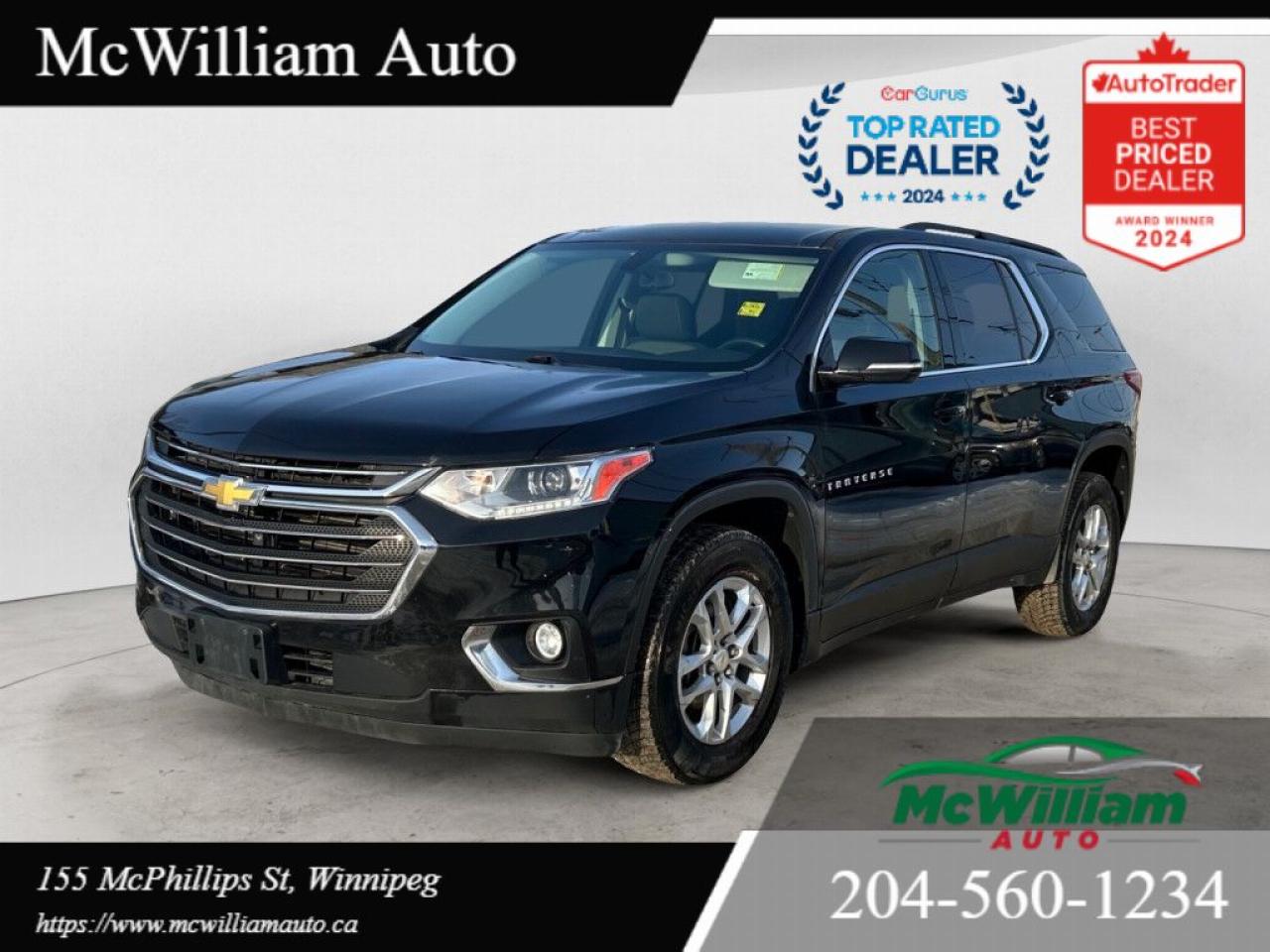 Used 2019 Chevrolet Traverse LT|8.5 SCREEN |HTD SEATS|LOCAL| for sale in Winnipeg, MB