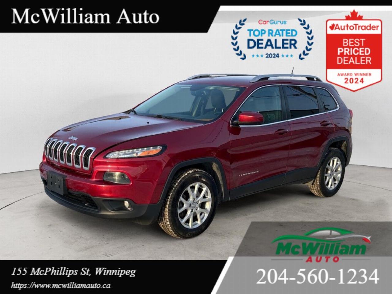 Used 2016 Jeep Cherokee North |HTD SEATS&STEERING|LEGENDARY 4X4| for sale in Winnipeg, MB