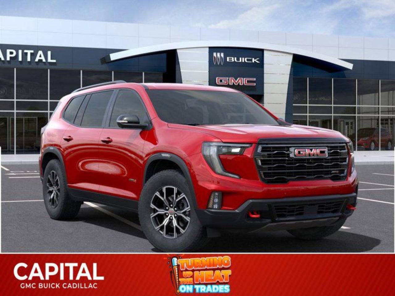 New 2025 GMC Acadia AT4 AWD for sale in Regina, SK