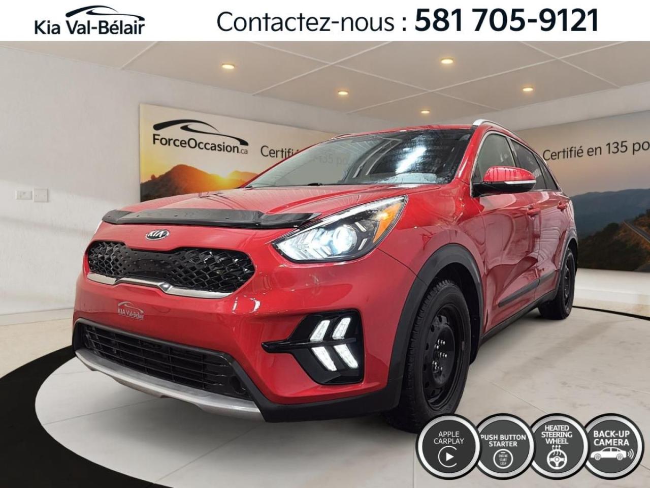 Used 2020 Kia NIRO HEV EX A/C * CRUISE * CARPLAY * BLUETOOTH * for sale in Québec, QC