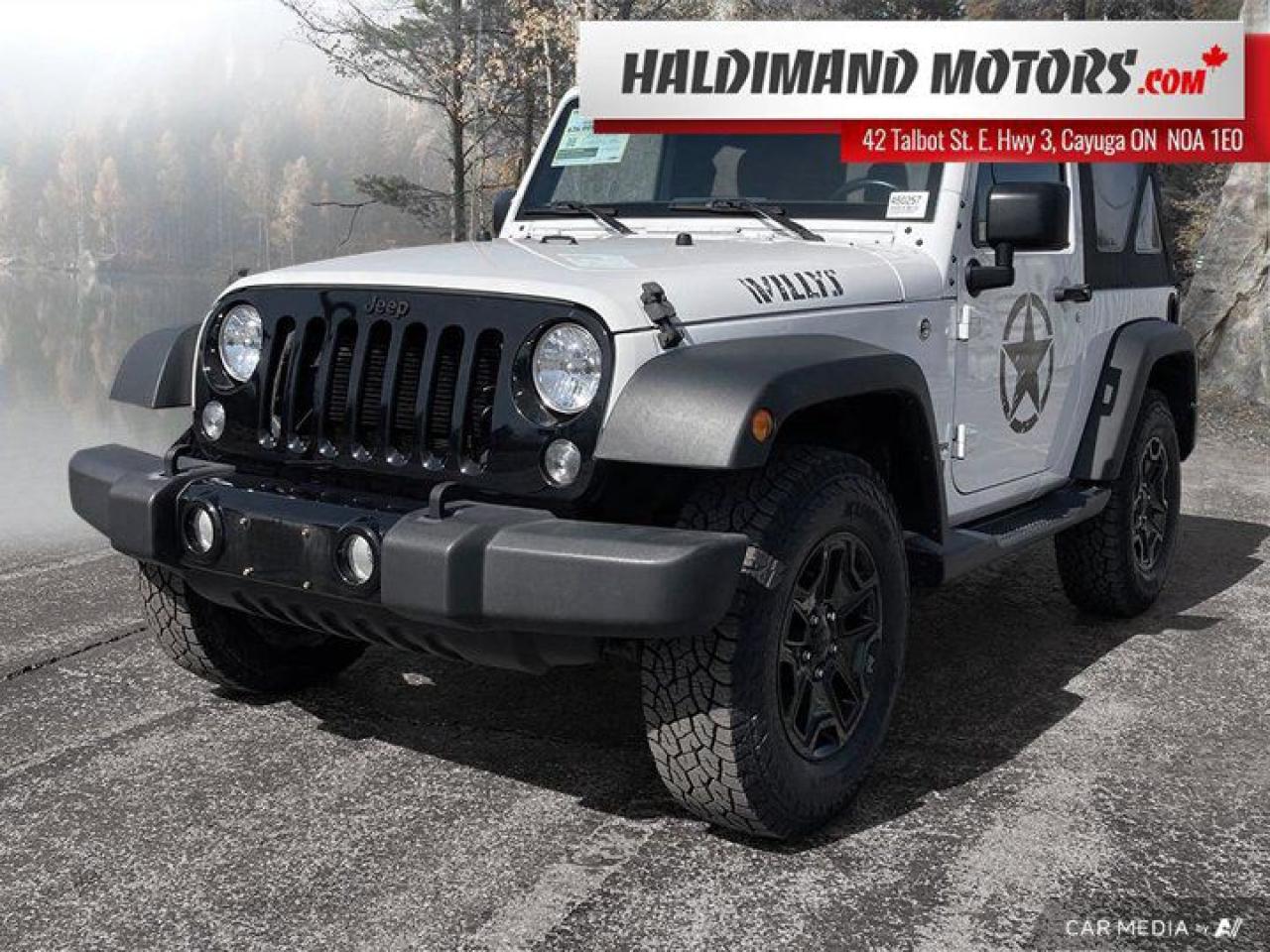 Used 2017 Jeep Wrangler Willys Wheeler for sale in Cayuga, ON