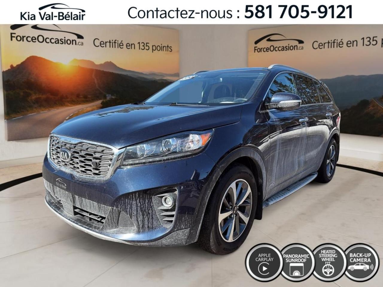 Used 2020 Kia Sorento EX AWD *SIÈGES CHAUFFANTS *CAMERA *BLUETOOTH for sale in Québec, QC