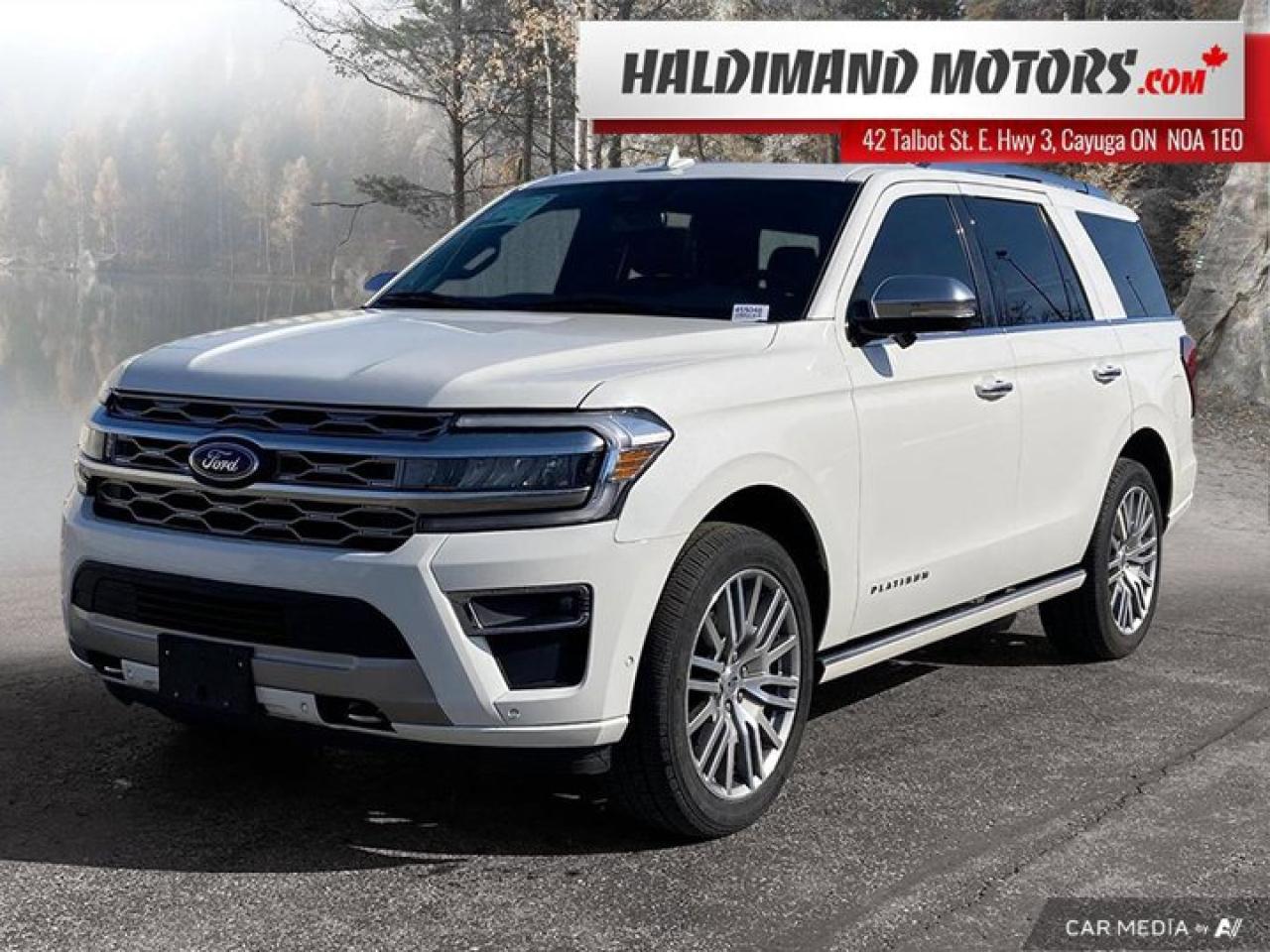 Used 2022 Ford Expedition Platinum for sale in Cayuga, ON