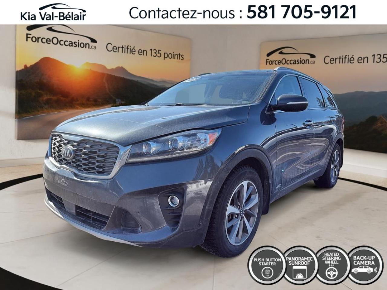 Used 2020 Kia Sorento EX AWD *SIÈGES CHAUFFANTS *BLUETOOTH *TOIT OUVRANT for sale in Québec, QC