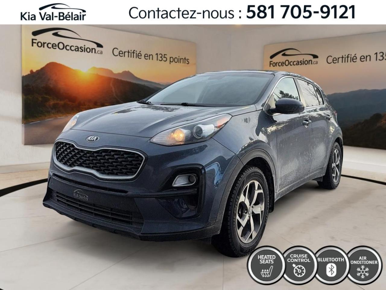 Used 2021 Kia Sportage LX *SIEGES CHAUFFANTS *BLUETOOTH *CAMERA *CRUISE for sale in Québec, QC