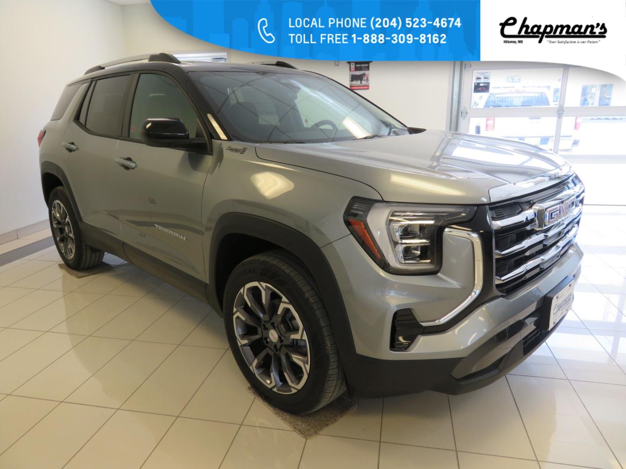 New 2025 GMC Terrain Elevation Heated Steering Wheel, Wireless Apple Carplay, Heated Front Seats for sale in Killarney, MB