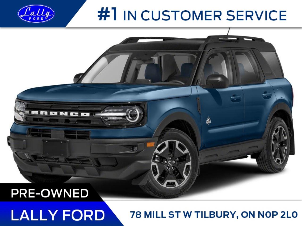 Used 2023 Ford Bronco Sport Outer Banks for sale in Tilbury, ON