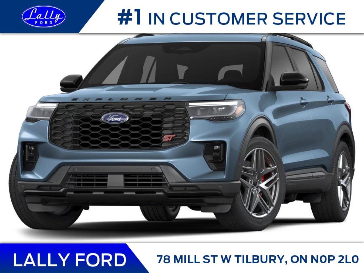 New 2025 Ford Explorer ST for sale in Tilbury, ON