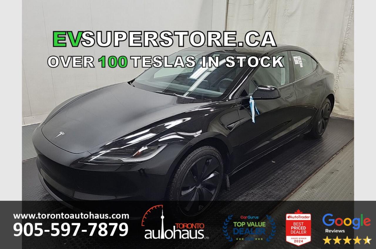 Used 2024 Tesla Model 3 LIKE NEW I OVER 100 TESLAS EVSUPERSTORE.CA for sale in Concord, ON