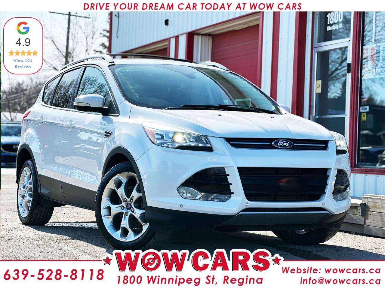 Used 2013 Ford Escape Titanium - 1 Year Warranty for sale in Regina, SK