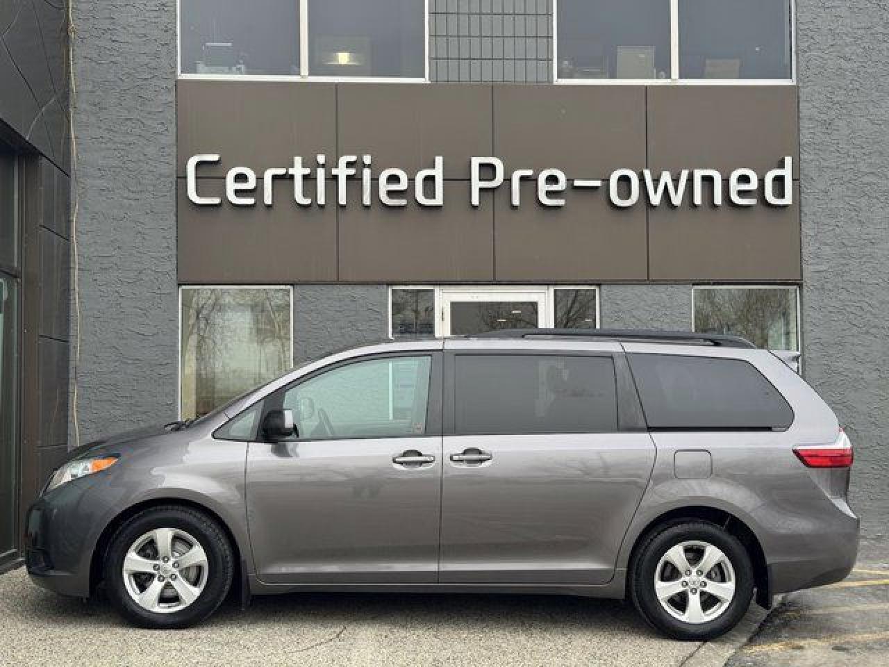 Used 2017 Toyota Sienna LE w/ POWER SLIDING DOORS / LOW KMS for sale in Calgary, AB